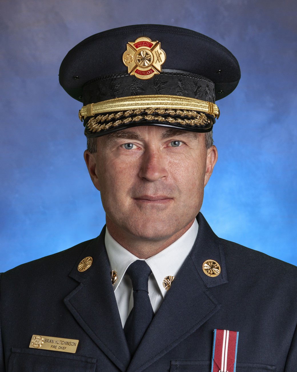 DNVFRS Fire Chief Brian Hutchinson 