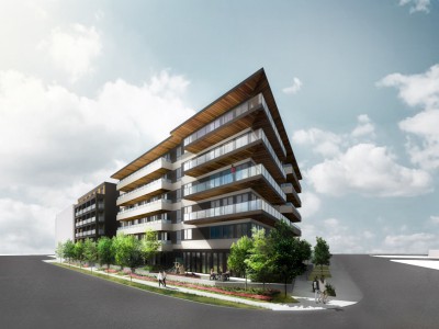 Rendering of the proposed development at 220 Mtn Hwy