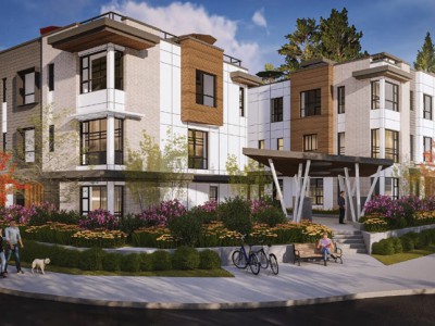 Rendering of proposed development at 1927 glenaire drive