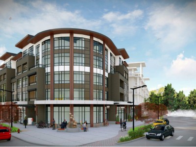 Rendering of proposed development at 2045 Old Dollarton Rd