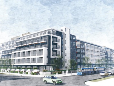 Rendering of proposed development at 2131 Old Dollarton Rd