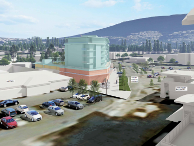 Rendering of proposed development at 1177 Lynn Valley Rd
