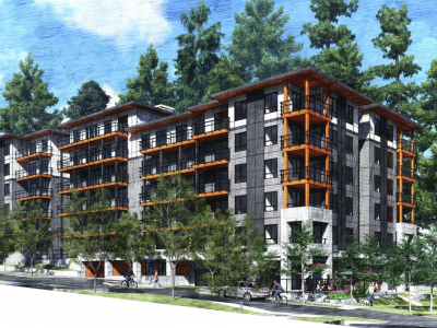Rendering of proposed redevelopment of Seymour Estates