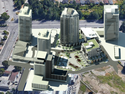 Rendering of proposed development at 2050 Marine Drive